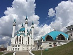 The Qol Sharif Mosque in Kazan, Tatarstan. The mosque serves one of the ...