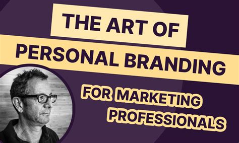 Personal Branding For Marketing Professionals With Peter Levitan