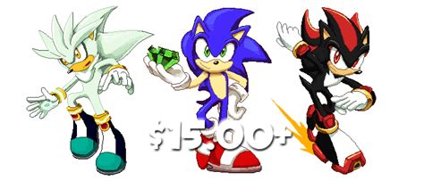 Comm Samples Sonic Pixels By Honeyl17 On Deviantart