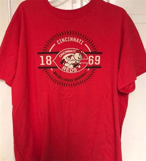 Mlb Genuine Merchandise Cincinnati Reds Vintage Logo T Shirt Mens Xl