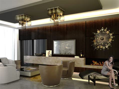 Elegant Apartment Interior Design On Behance