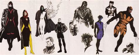 X Men Redesign By Alex Ross Comicbooks