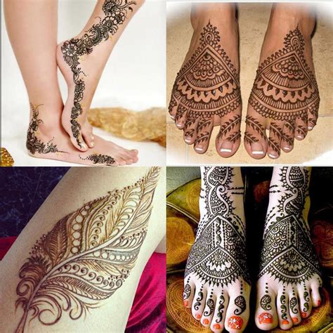 Beautiful Mehndi Designs For Feet Wellviser