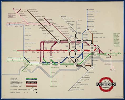 London Underground Vintage Tube Posters From 1913 1955 On Sale At