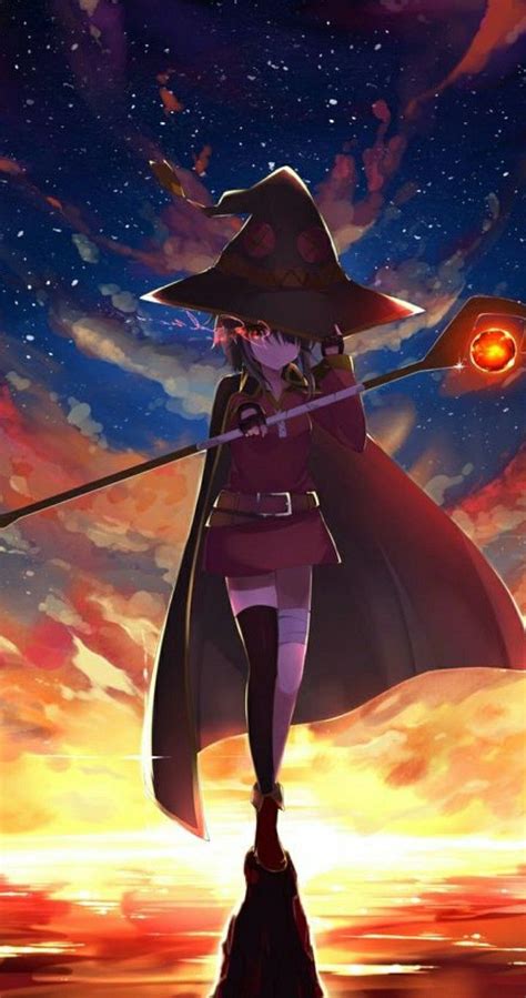 Pin By Frederick On Megumin Anime Witch Female Anime Anime Characters