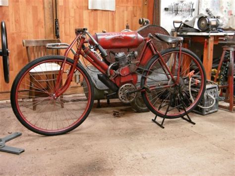 1908 Indian Torpedo Tank Replica Board Track Racer Rat Rod Bike