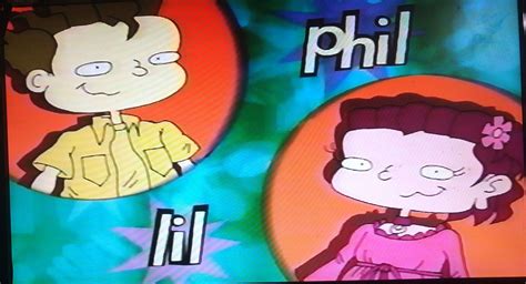 an image of cartoon characters on television screen with words in the background that spell out phl