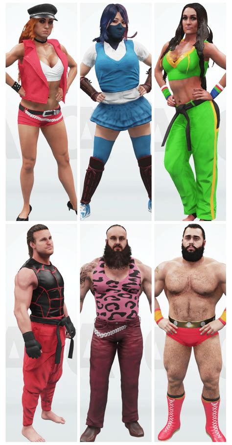 Few More Wwe Superstars As Street Fighter Characters