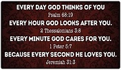 Every Moment, God Loves You! - Your Daily Verse