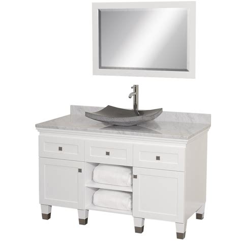 Find inspiration and ideas for your bathroom and bathroom the bathroom is associated with the weekday morning rush, but it doesn't have to be. Discount Bathroom Vanities: White Bathroom Vanities