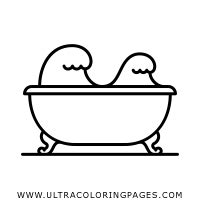 Banheira Desenho Para Colorir Ultra Coloring Pages