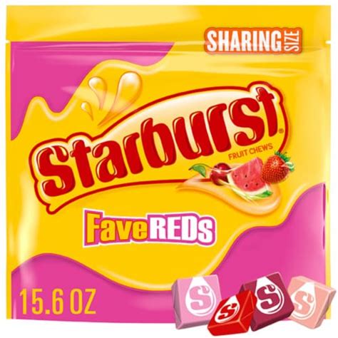 Starburst Favereds Fruit Chews Chewy Candy Sharing Size 156 Oz