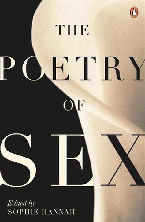 Poetry Of Sex By Sophie Hannah Paperback 9780241962633 Buy Online