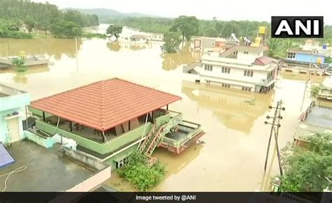 3500 Evacuated From Flood Hit Karnatakas Kodagu Rains Hit Rescue Work