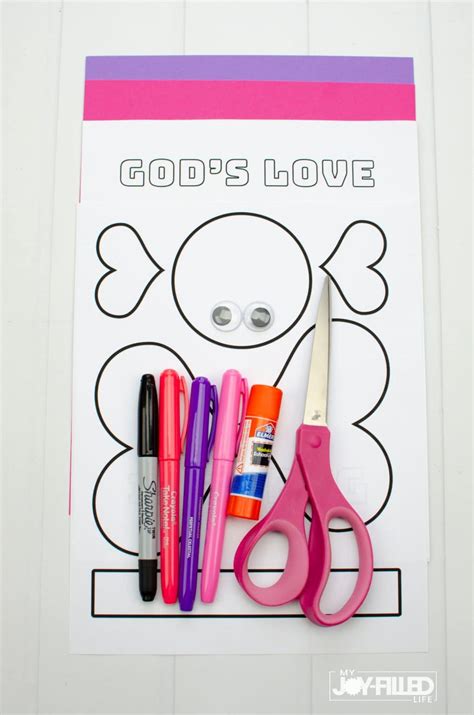 Christian Valentines Day Craft For Kids Gods Love Is So Big