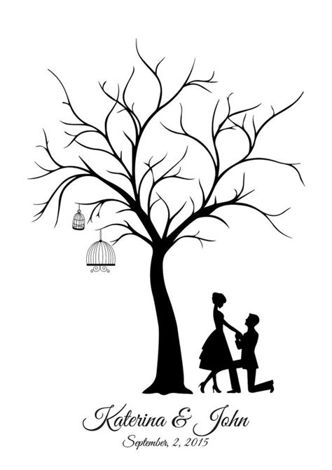 Wedding Tree Clip Art