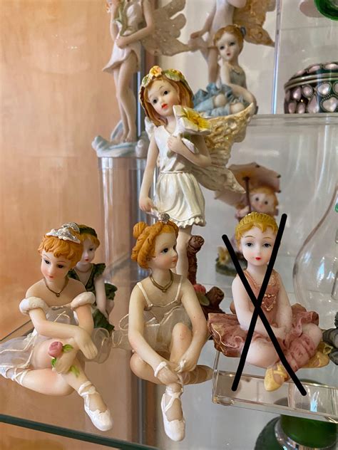 Beautiful Fairy Figurines Vintage Antique Doll Hobbies And Toys