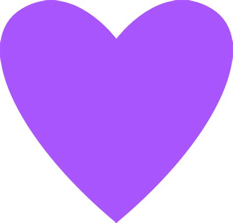 Heart Purple Clip Art At Vector Clip Art Online Royalty