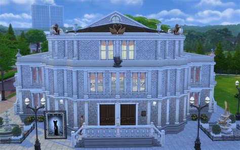 Mod The Sims Semperoper Concert Hall No Cc Sims 4 Update Sims 4