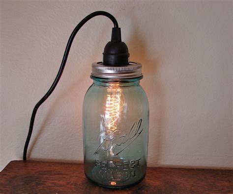 Diy Mason Jar Pendant Lamp Kitstandard Size By Glassactsupply 1975