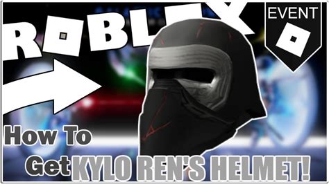 New Free Star Wars Kylo Rens Helmet Get Now Roblox