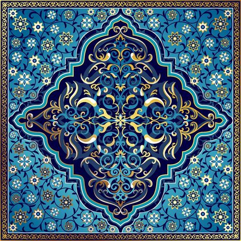 Persian Eslimi Pattern Backgorund 22655326 Vector Art At Vecteezy