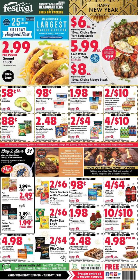Festival Foods Weekly Ad Flyer December 30 To January 5