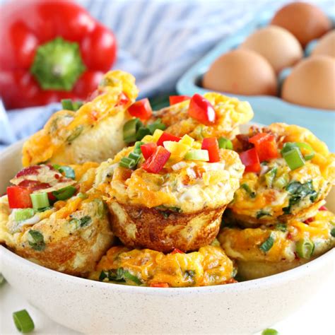 Bacon And Egg Breakfast Muffins Meal Prep Recipe The Busy Baker