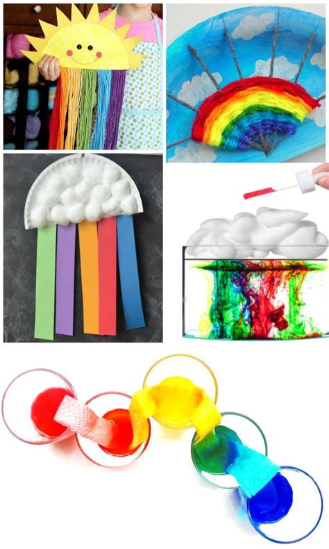 Rainbow Activities For Kids Rainbow Crafts Rainbow Activities