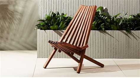 Maya Outdoor Wooden Chair Reviews Cb2