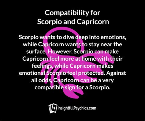 Scorpio And Capricorn Whats Your Compatibility Scorpiocompatibility
