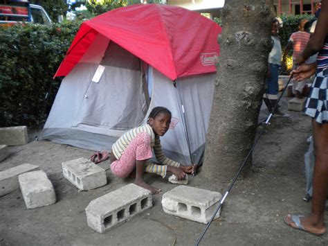 Reaktion Auf Das Erdbeben In Port Au Prince Haiti