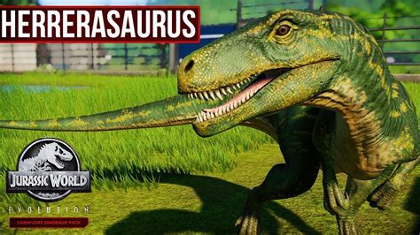 Herrerasaurus Unique Animations All Skins New Kills Jurassic