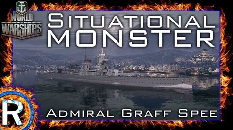 World Of Warships Admiral Graff Spee Situational Monster Kraken