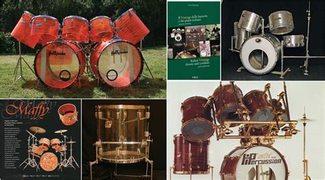 Italian Vintage Drums And Cymbals Modern Drummer Magazine