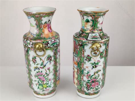 antiques atlas pair of chinese vases lamp bases