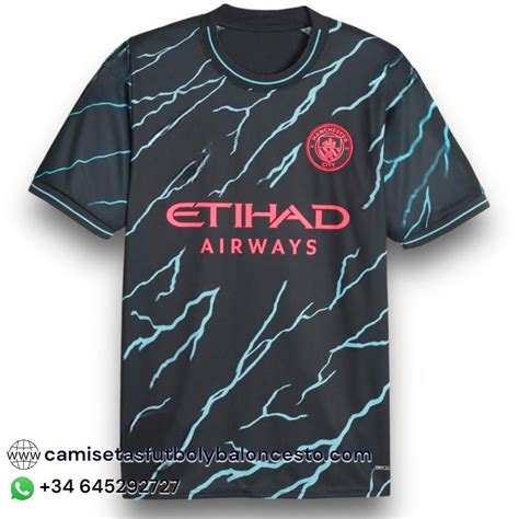 Camiseta Manchester City 2023 2024 Alternativa Camisetas Futbol Y