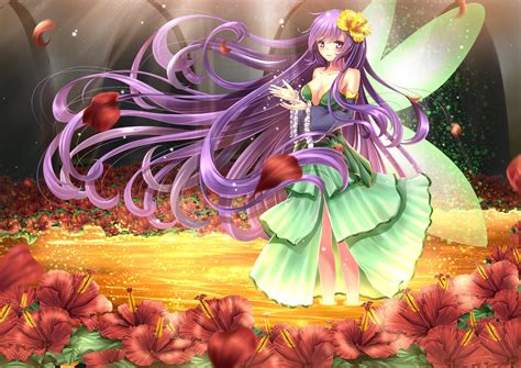 Anime Cute Fairy Wallpapers Wallpaper Cave