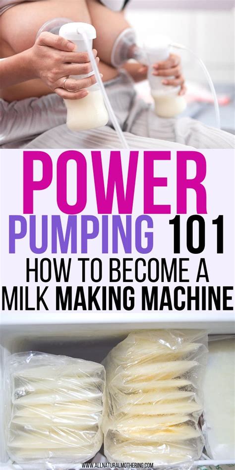 Power Pumping The Best Technique To Increase Your Milk Supply Power