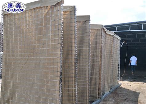 Heavy Duty Military Hesco Defensive Barriers Sx 10 Galvanized