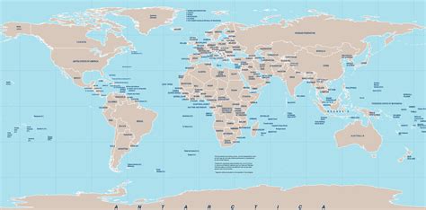 More World Map World Online Maps With Countries