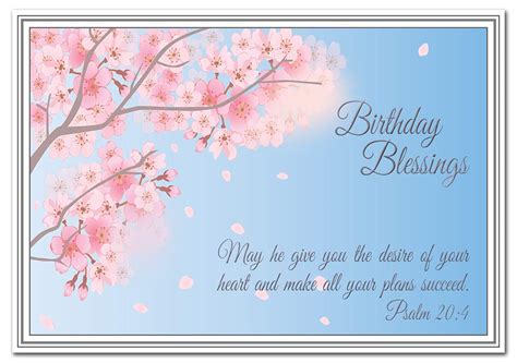 Buy Christian Birthday Card Religious Blessings Faith In God