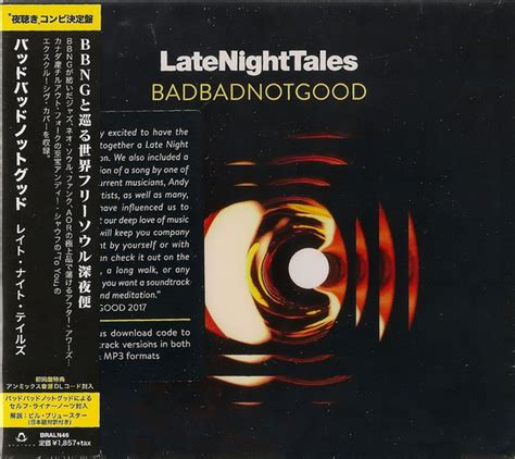 Badbadnotgood Latenighttales 2017 Cd Discogs