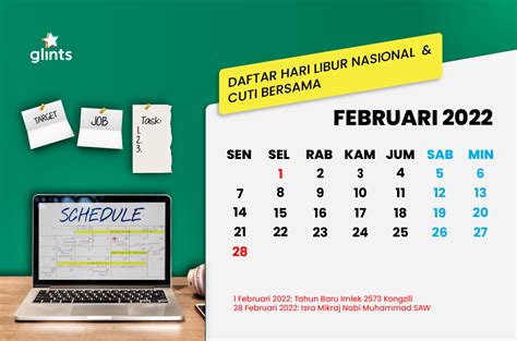 Jadwal Libur Nasional 2022 Download Kalendernya Di Sini Glints Blog
