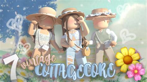 7 Roblox Vintage Cottagecore Outfits With Links For Boys And Girls
