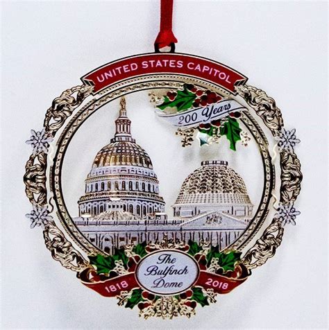 Us Capitol Historical Society Official Commemorative Ornaments