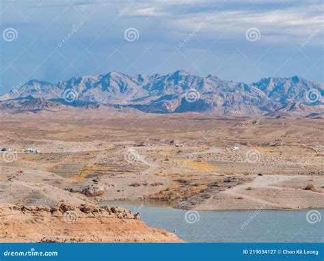 The Cliffs View Point Landscape Of Lake Mead National Recreation Area