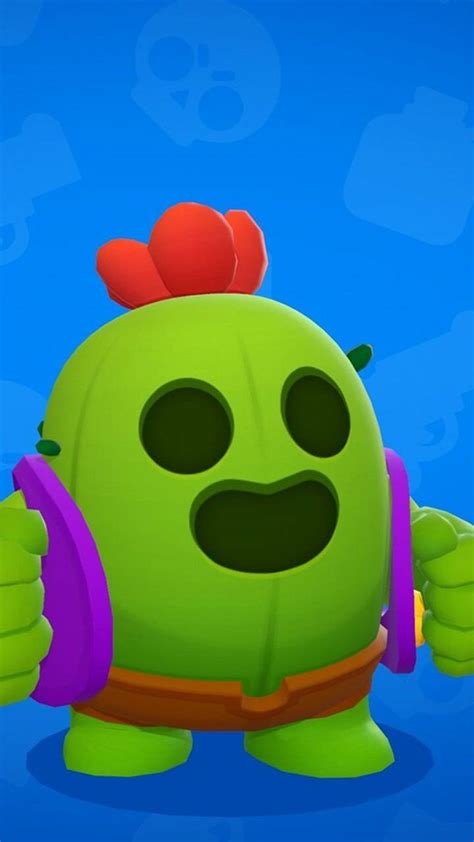 Learn the stats, play tips and damage values for spike from brawl stars! Spike Brawl StarS wallpaper by MarioPetrut - f4 - Free on ...