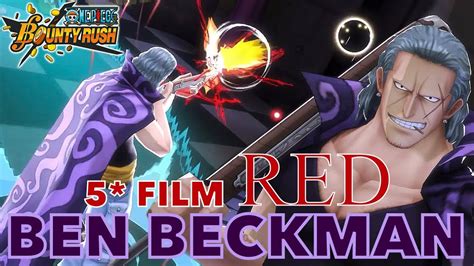 Film Red Ben Beckman Great Defender SS League Gameplay One Piece Bounty Rush YouTube