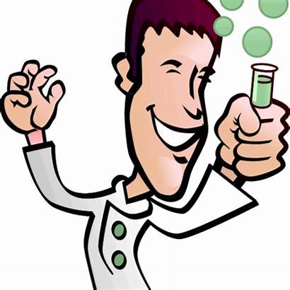 Scientist Cartoon Mad Science Clipart Electrolysis Lab